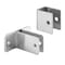 Prime-Line Panel Bracket Wall Kit, 1 in. Panels, Stamped Stainless Steel, Satin 656-2892-SS - alternate 1